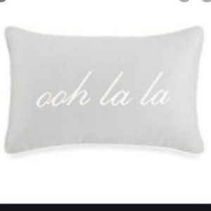 kate spade ooh la la throw pillow nwot